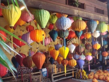 Hoi An lanterns during the day
